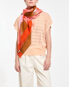 Nuance Scarf in Orange-Scarves and Wraps-MAPOESIE-Orange-OS-Mercantile Portland