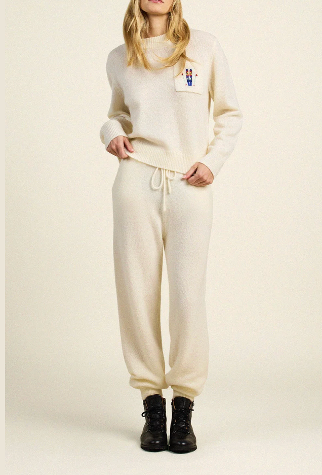 Oksana Sweater in Antique White-Sweaters-TROVATA-Antique White-XS-Mercantile Portland