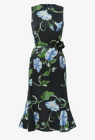 Olive Midi Dress in Ebony-Dresses-LEO LIN-Ebony-2-Mercantile Portland