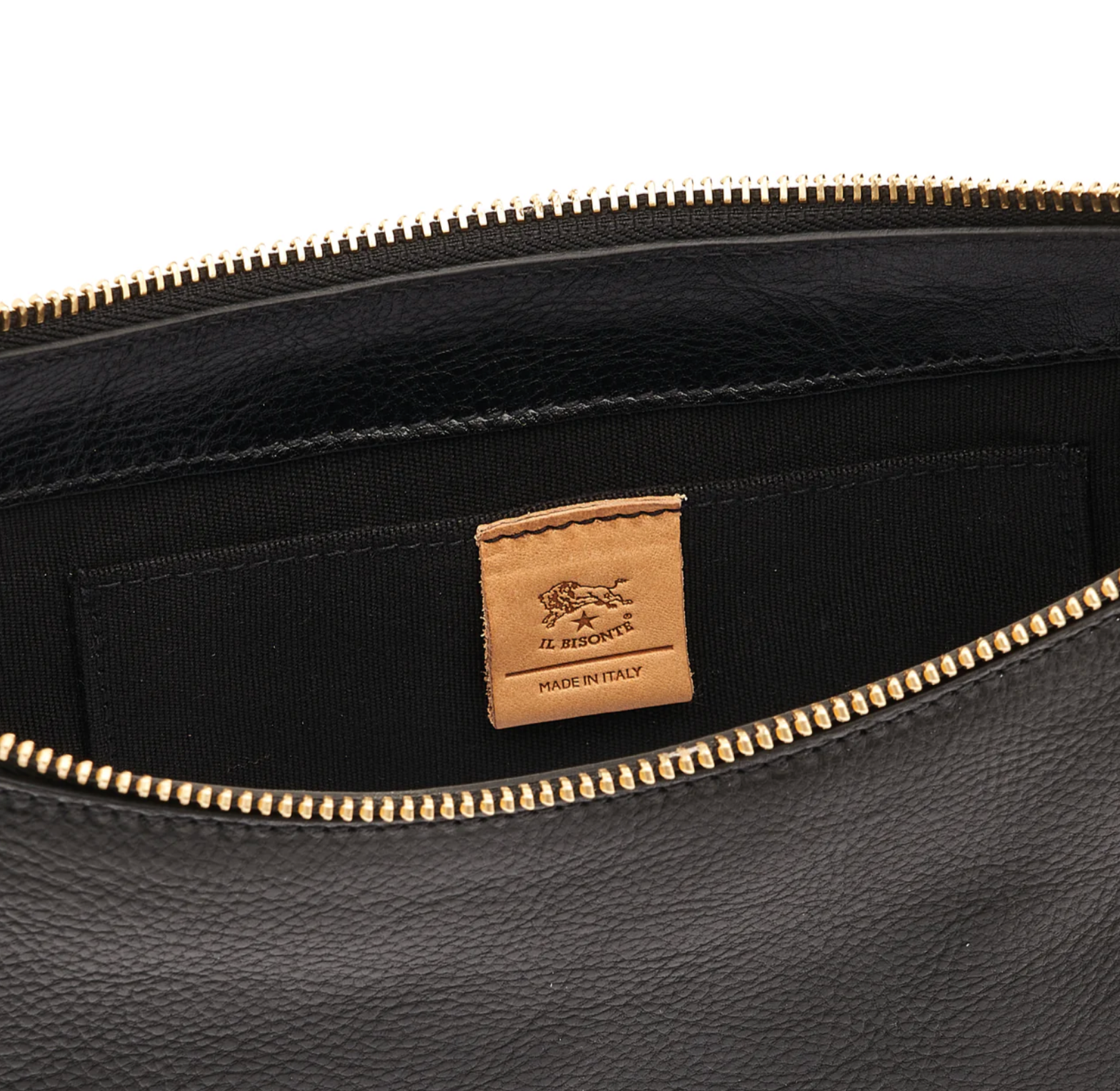 Oliveta Women's hobo-Accessories-IL BISONTE-Black-OS-Mercantile Portland