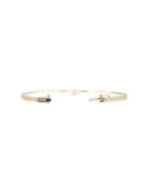 Olly Lux 2.5mm Yellow Gold All Around Bangle-Accessories-Rene Escobar-Mercantile Portland