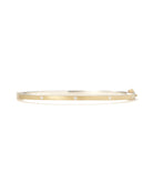 Olly Lux 2.5mm Yellow Gold All Around Bangle-Accessories-Rene Escobar-Mercantile Portland