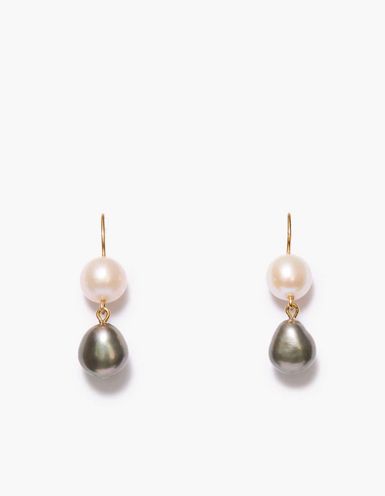 Ombre Pearl Earrings-Jewelry-Chan Luu-Multi-OS-Mercantile Portland