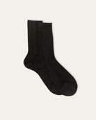 One Ribbed in Black-Socks-Maria La Rosa-OS-Mercantile Portland