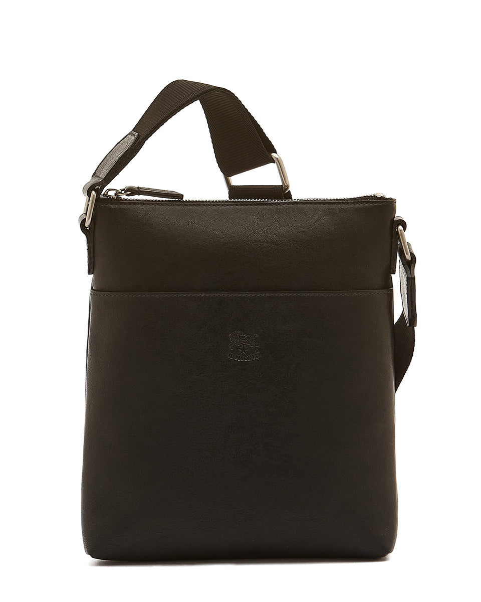 Oriuolo Crossbody – Black-Handbags-Il Bisonte-OS-Mercantile Portland