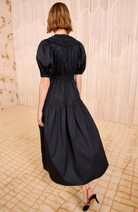 Othella Midi-Dress in Black-Clothing-Ulla Johnson-Black-4-Mercantile Portland