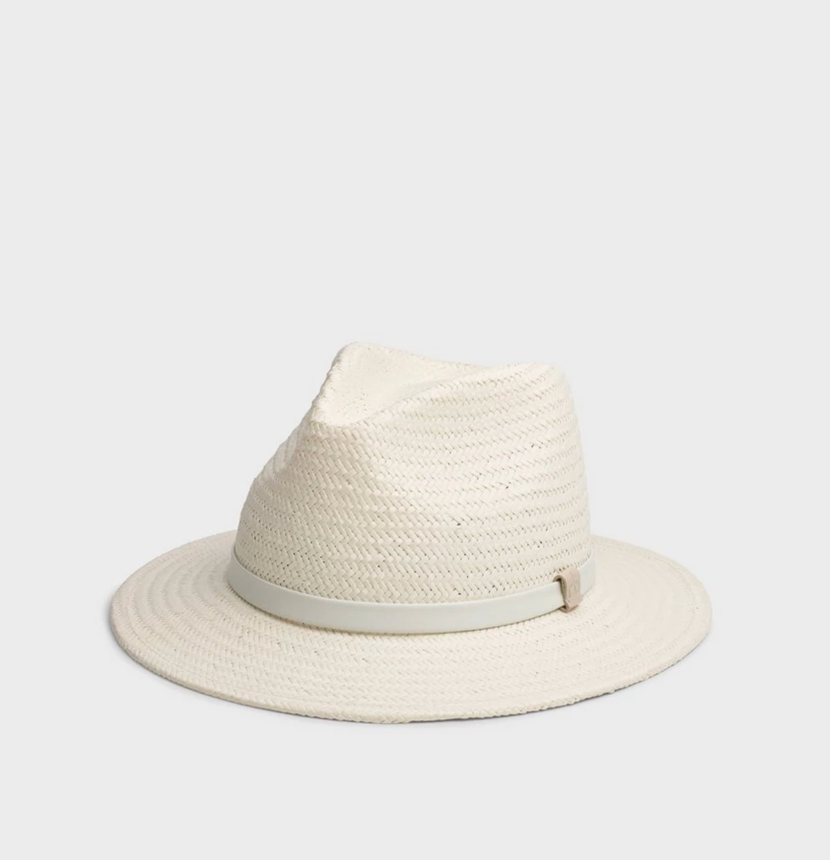 Packable Straw Fedora in Ivory-Hats-Rag & Bone-Ivory-S/M-Mercantile Portland
