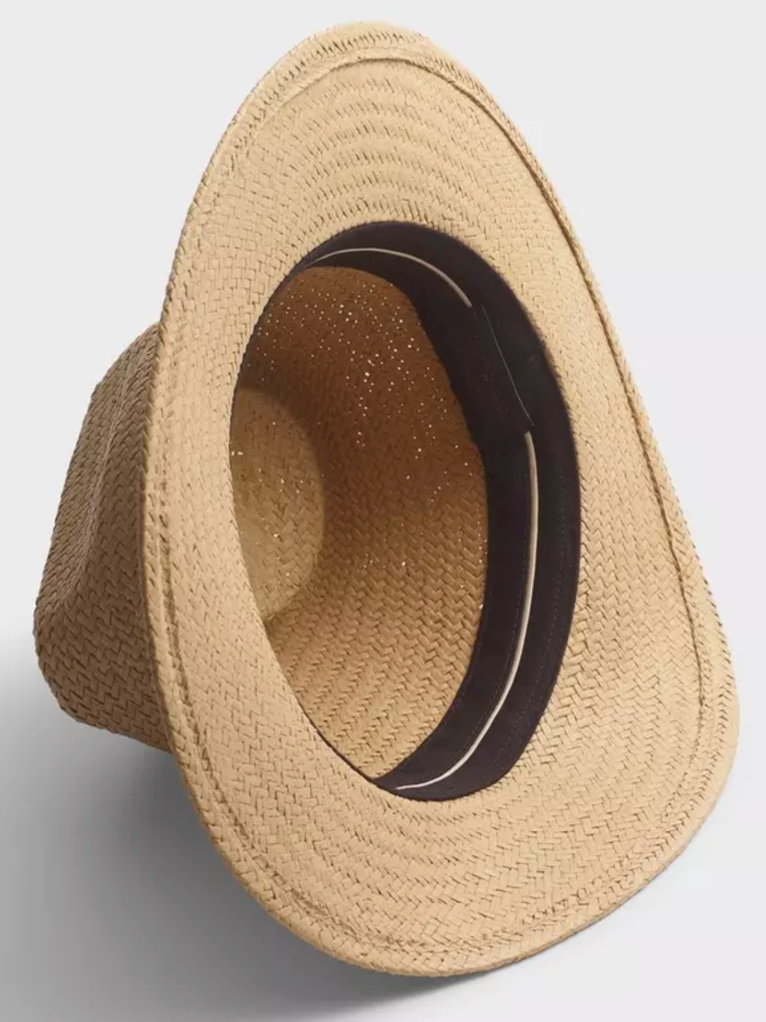 Packable Straw Fedora in Light Brown-Hats-Rag & Bone-Ivory-S/M-Mercantile Portland