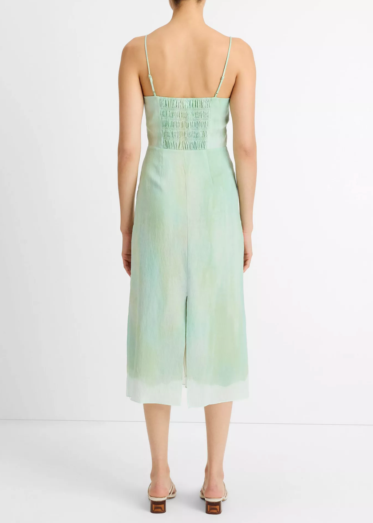 Painted Pastel Dress-Clothing-Vince-Washed Jade-XXS-Mercantile Portland