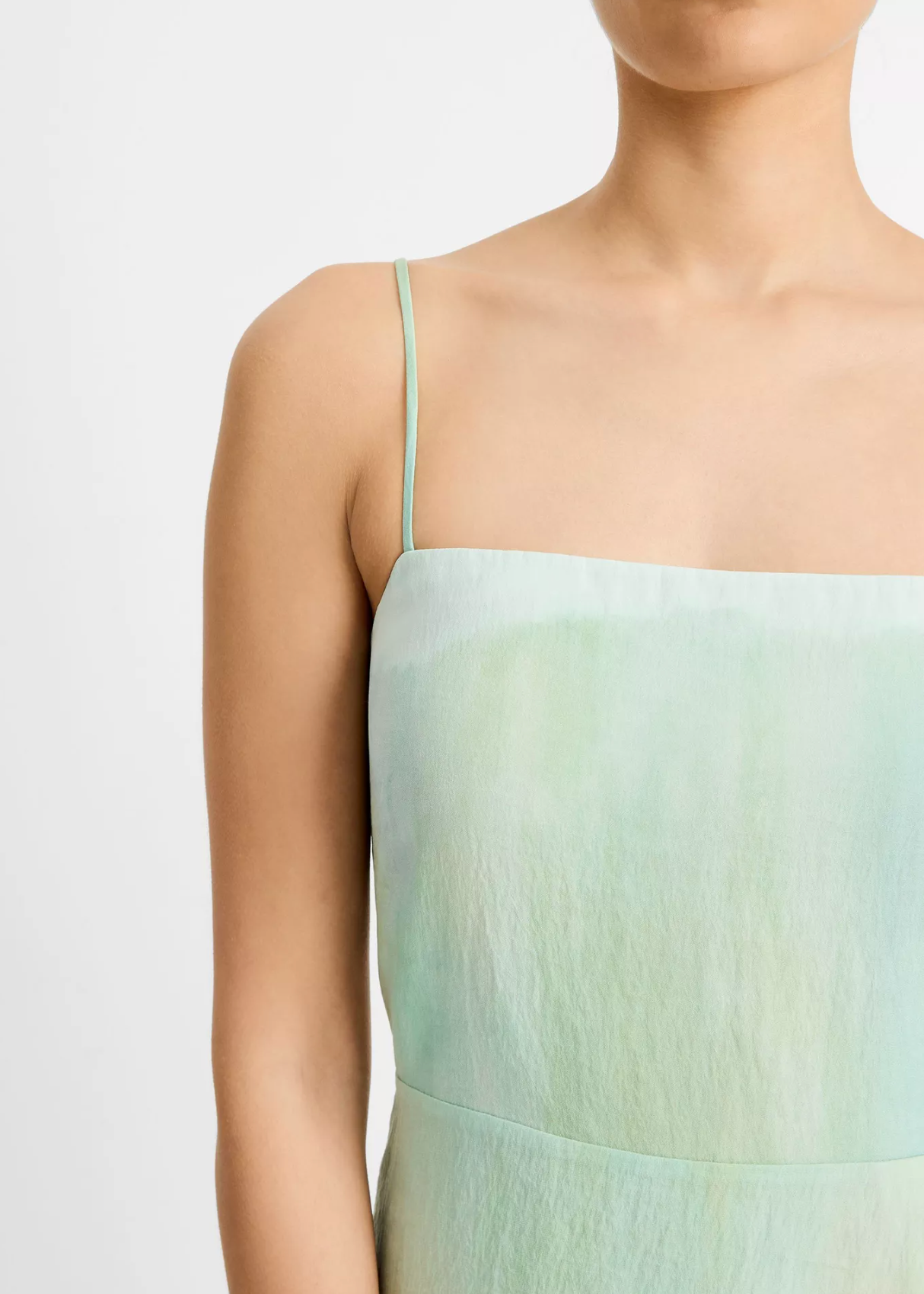 Painted Pastel Dress-Clothing-Vince-Washed Jade-XXS-Mercantile Portland