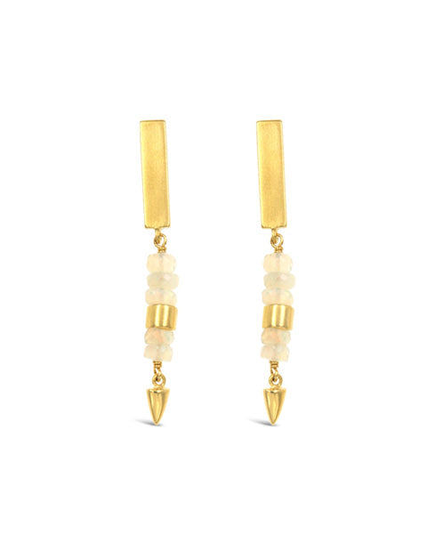 Paloma Earrings in Opal-Jewelry-Sierra Winter-OS-Mercantile Portland