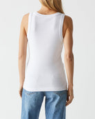 Paloma Tank-Tops-Michael Stars-White-O/S-Mercantile Portland