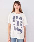 Paris Boyfriend Tee-Shirts-Sundry-Cream-XS-Mercantile Portland