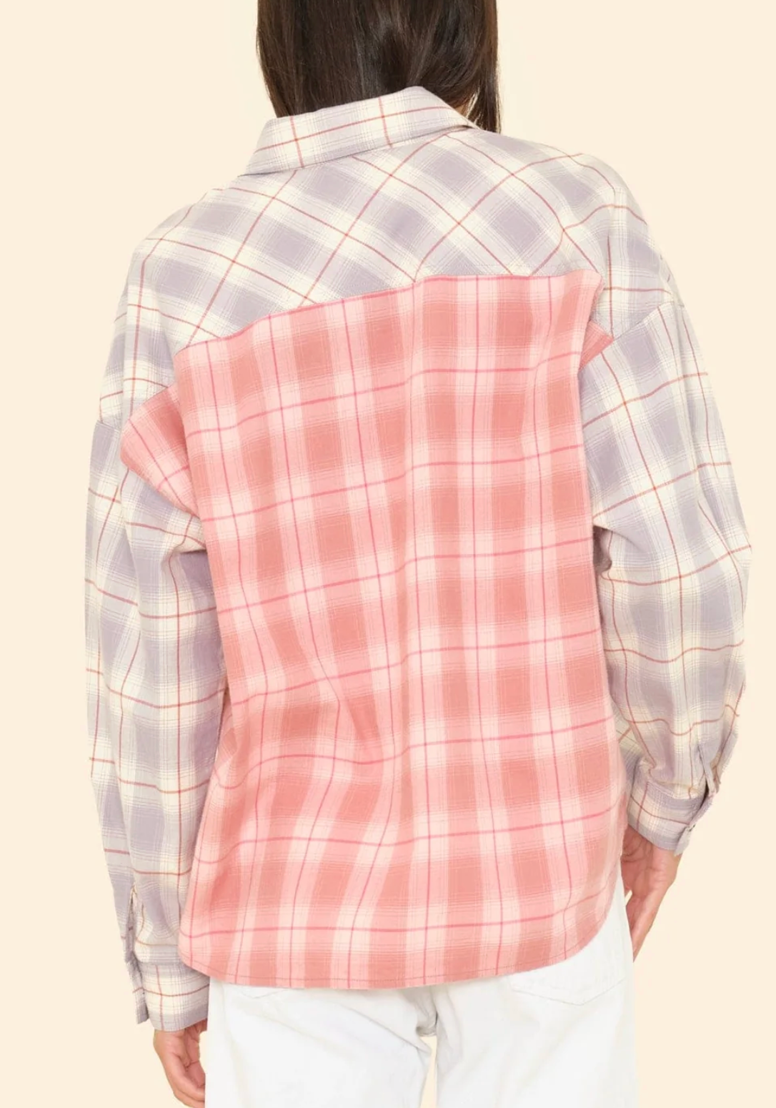 Patchwork Phillipa Shirt-Shirts-Xirena-Patchwork-XS-Mercantile Portland