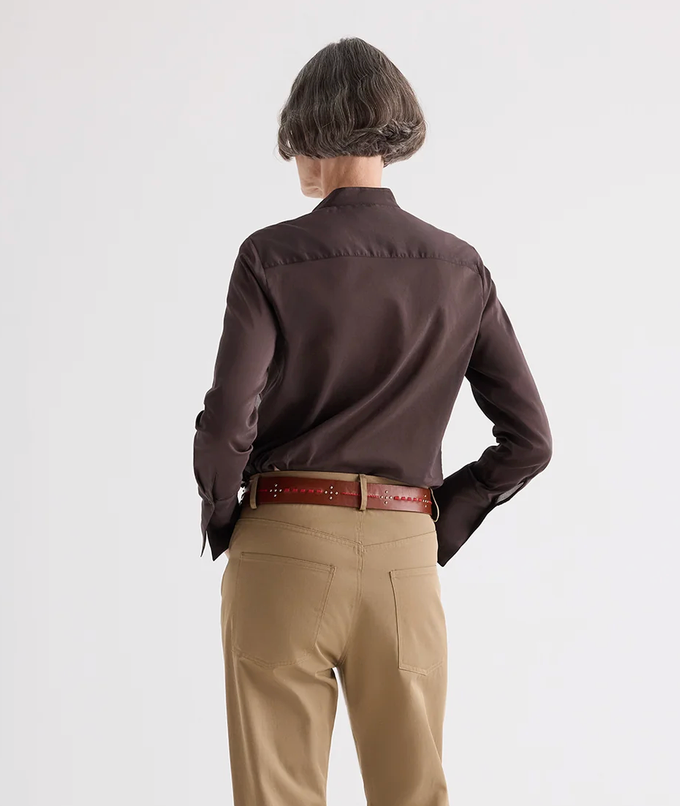 Patti Top in Cotton Silk Organza in Delicioso-Shirts-TWP-Delicioso-XS-Mercantile Portland