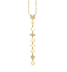 Pavé Icons Necklace-Jewelry-Sydney Evan-Yellow Gold-OS-Mercantile Portland