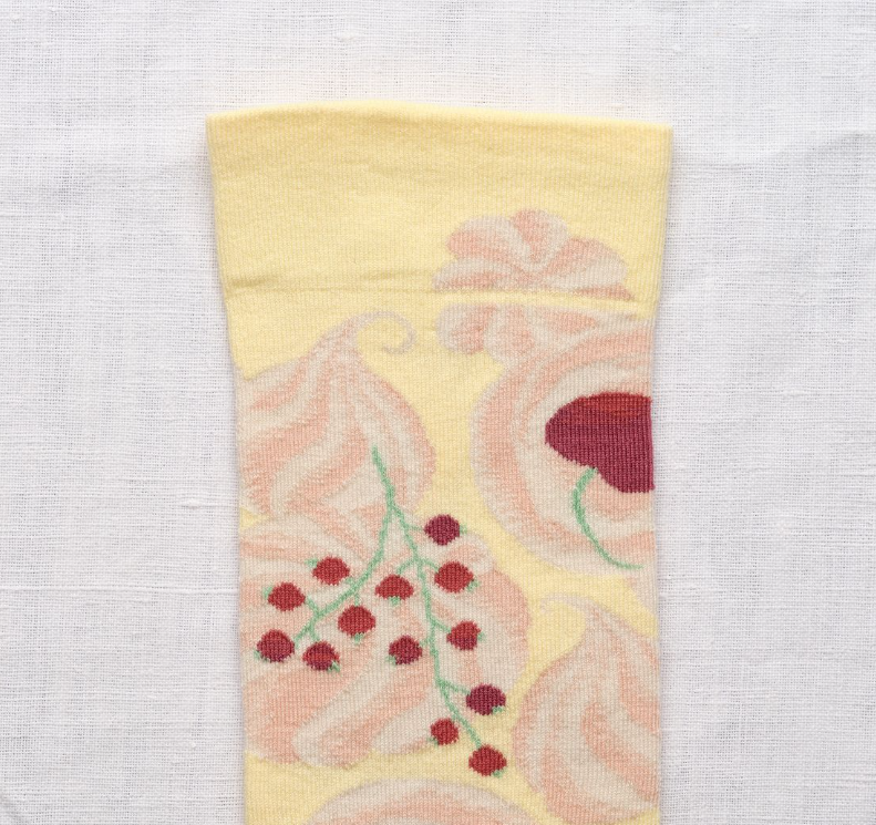 Pavlova Socks-Socks-Bonne Maison-Pale-36/38-Mercantile Portland