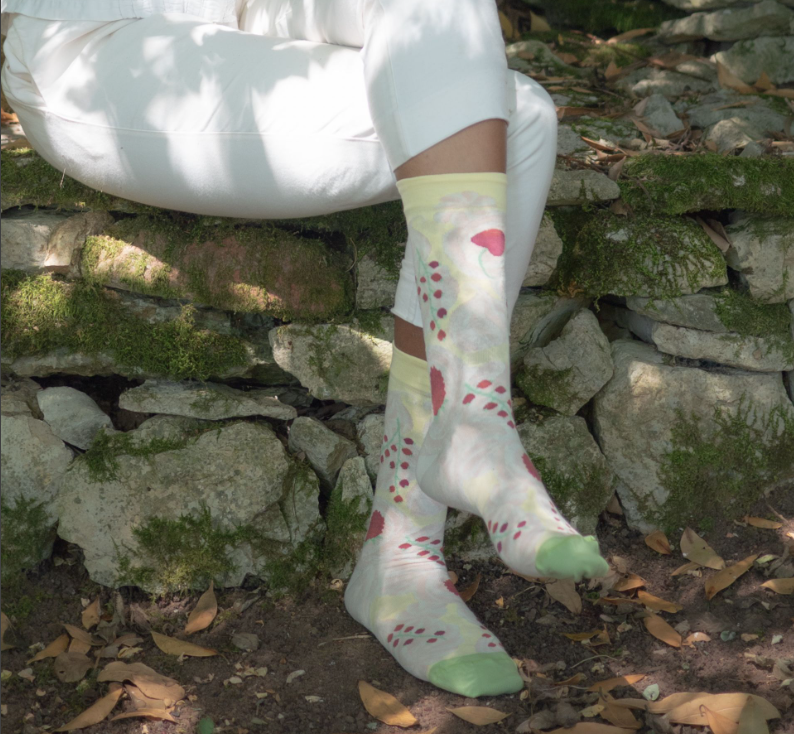 Pavlova Socks-Socks-Bonne Maison-Pale-36/38-Mercantile Portland