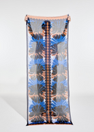Pavot Scarf in Blue-Scarves and Wraps-MAPOESIE-Blue-OS-Mercantile Portland