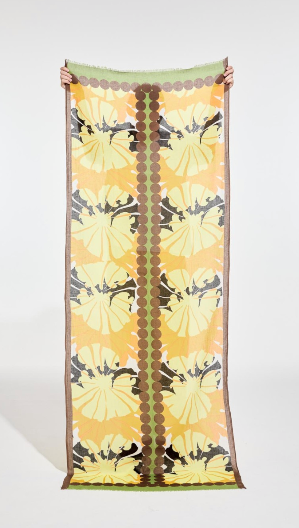 Pavot Scarf in Citrine-Scarves and Wraps-MAPOESIE-Citrine-OS-Mercantile Portland