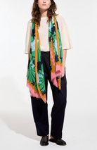 Pavot Scarf in Green-Scarves and Wraps-MAPOESIE-Green-OS-Mercantile Portland