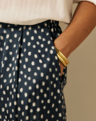 Pays Woven Viscose Pant-Pants-HARTFORD-Dark Navy-1-Mercantile Portland