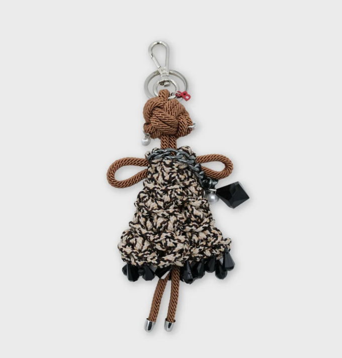 Pearl Key Ring-Accessories-MY BOB-Black-OS-Mercantile Portland