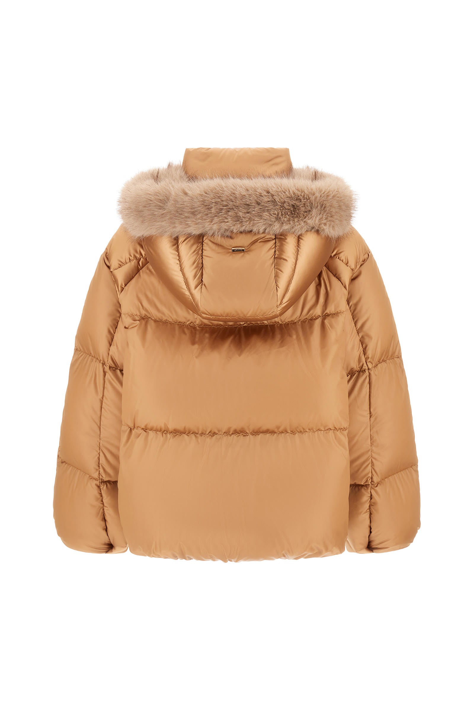 Pearl Nylon Quilt Puffy-HERNO-Camel-36-Mercantile Portland