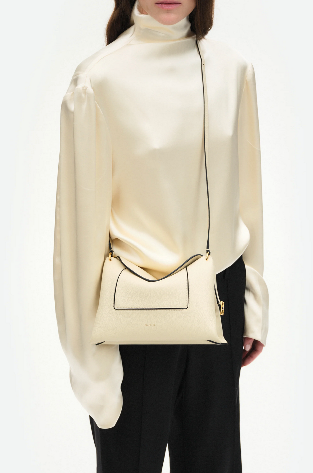 Penelope Slouch Bag in Beige Crust-Handbags-Wandler-Beige Crust-OS-Mercantile Portland