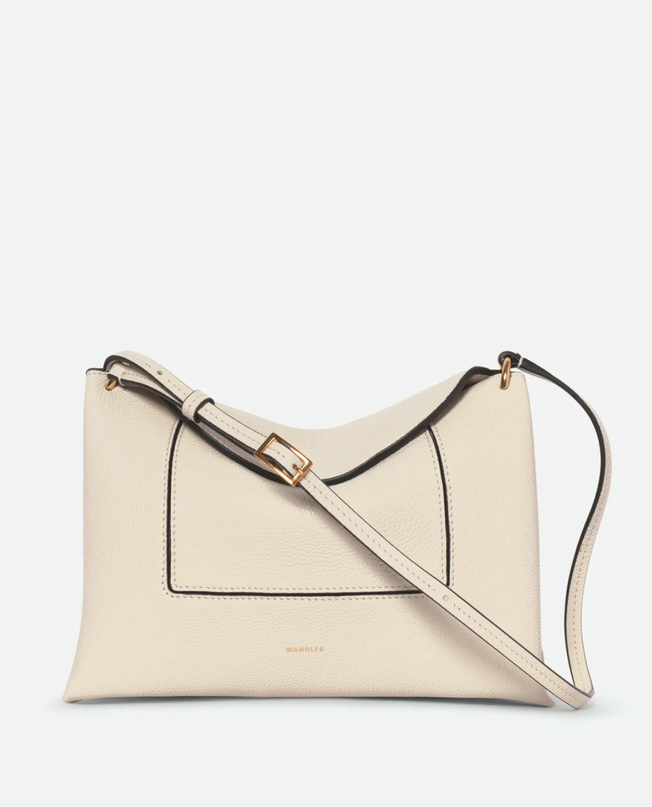 Penelope Slouch Bag in Beige Crust-Handbags-Wandler-Beige Crust-OS-Mercantile Portland