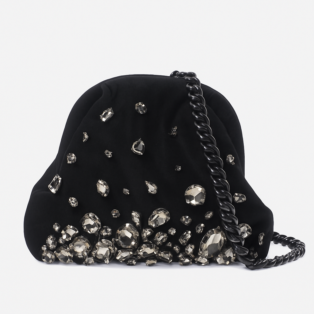 Pepita Bag in Black-Handbags-Maria La Rosa-Black-OS-Mercantile Portland