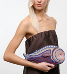 Pesce Beaded Clutch-Handbags-Staud-Ultraviolet-OS-Mercantile Portland