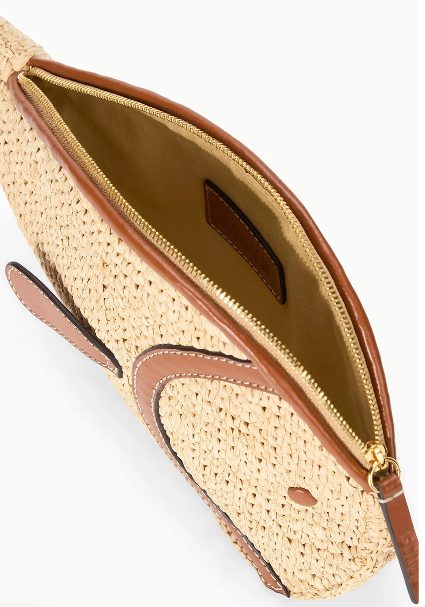 Pesce Raffia Clutch-Handbags-Staud-Natural-OS-Mercantile Portland