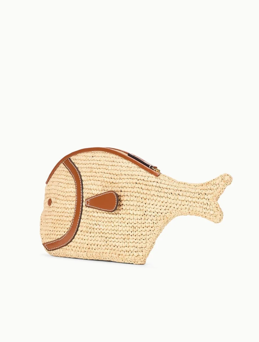Pesce Raffia Clutch-Handbags-Staud-Natural-OS-Mercantile Portland