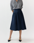 Phila Wrap Skirt-Skirts and Shorts-Mashburn-NVYCOTTN-L-Mercantile Portland