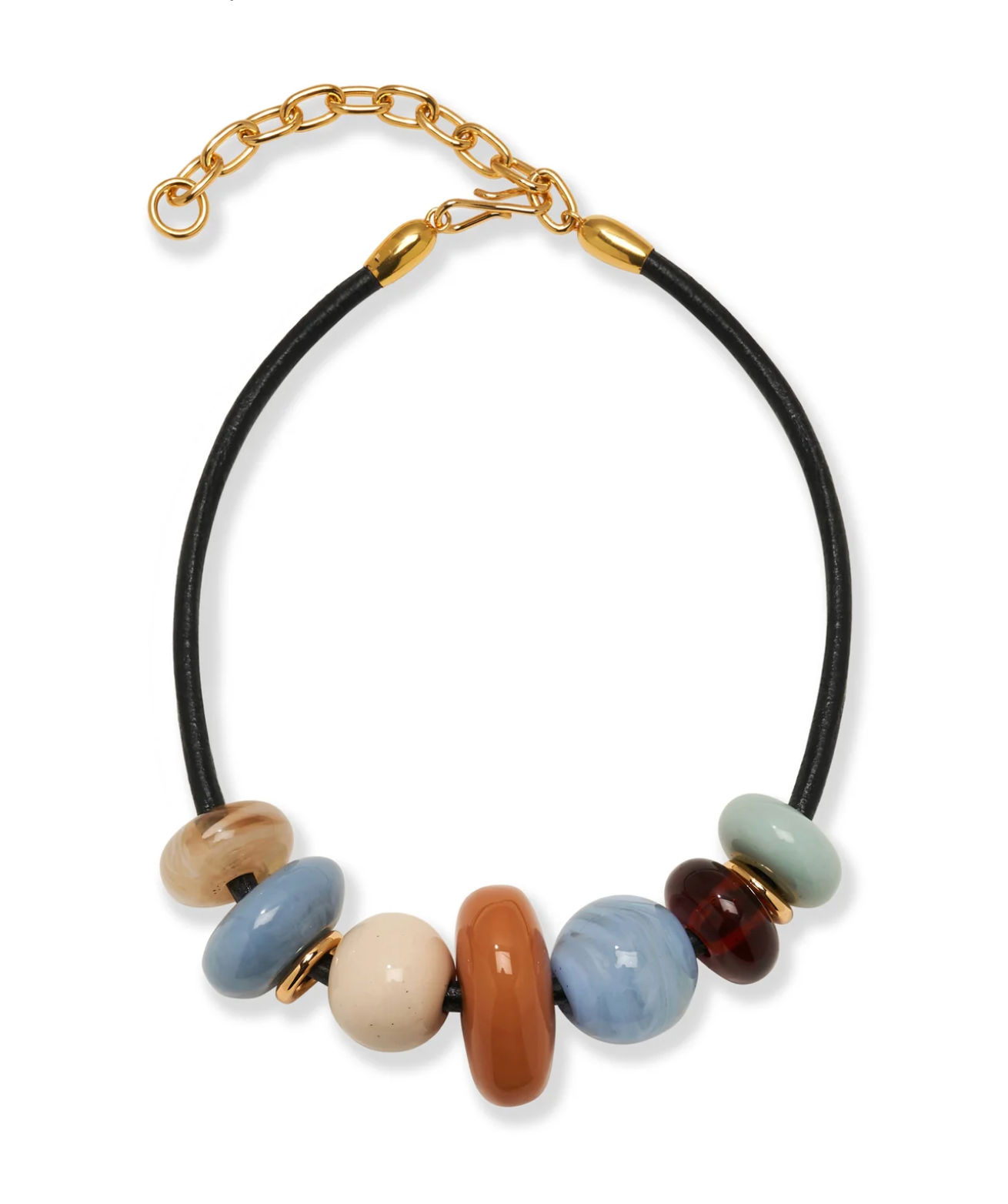 Piedra Necklace-Jewelry-Lizzie Fortunato-Clay-OS-Mercantile Portland