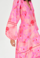 Piedras Quinn Maxi Dress-Clothing-Maria Cher-Pink-XS-Mercantile Portland