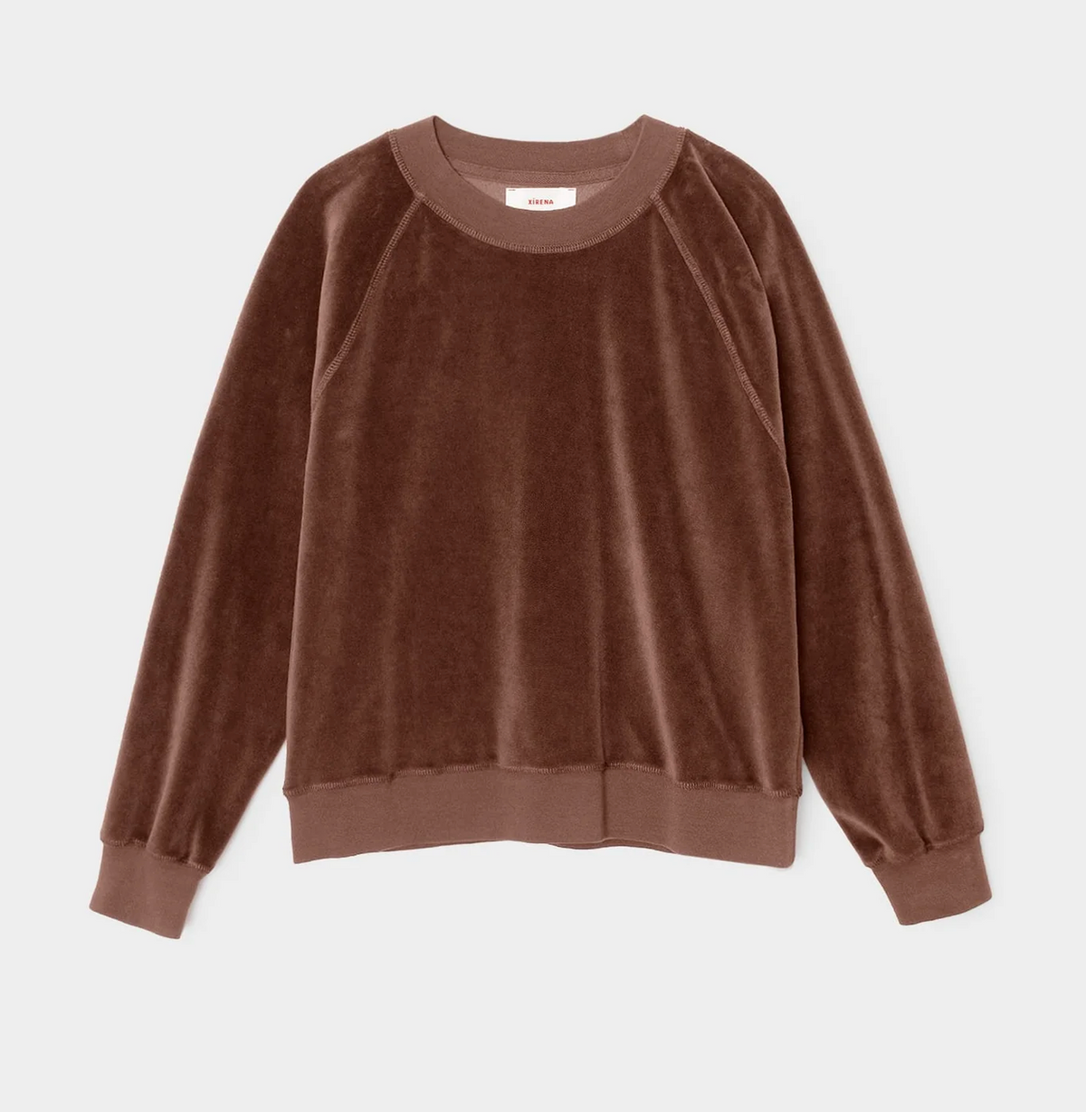 Pierre Sweatshirt in Mocha-Tops-Xirena-Mocha-XS-Mercantile Portland
