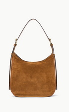 Pine Hobo in Tan Suede-Handbags-Staud-Tan-OS-Mercantile Portland