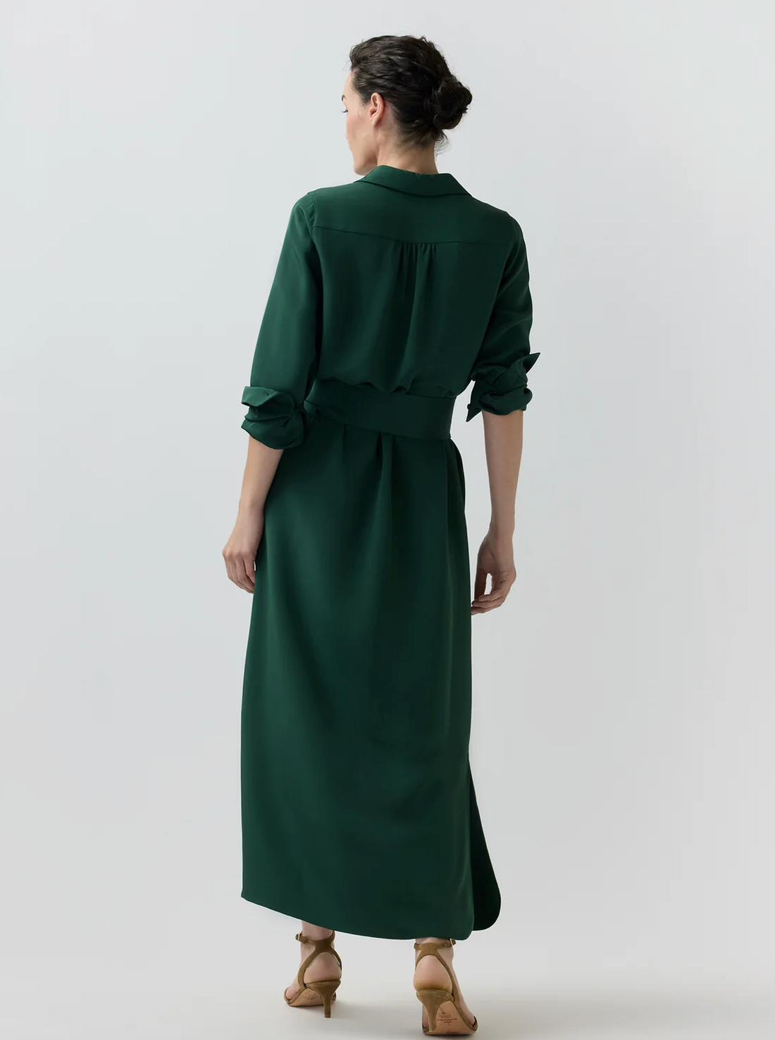 Piper Maxi Dress in Hunter-Dresses-Mashburn-Hunter-XS-Mercantile Portland
