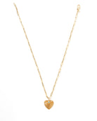 Pleated Heart Charm-Accessories-Zofia Day-OS-Mercantile Portland