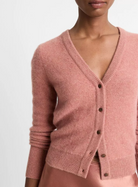 Plush Cashmere Cardigan-Clothing-VINCE-Black-XXS-Mercantile Portland