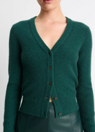 Plush Cashmere Cardigan-Clothing-VINCE-Black-XXS-Mercantile Portland