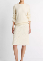 Plush Cashmere Crew Neck Sweater in Off White-Sweaters-Vince-Off White-XS-Mercantile Portland