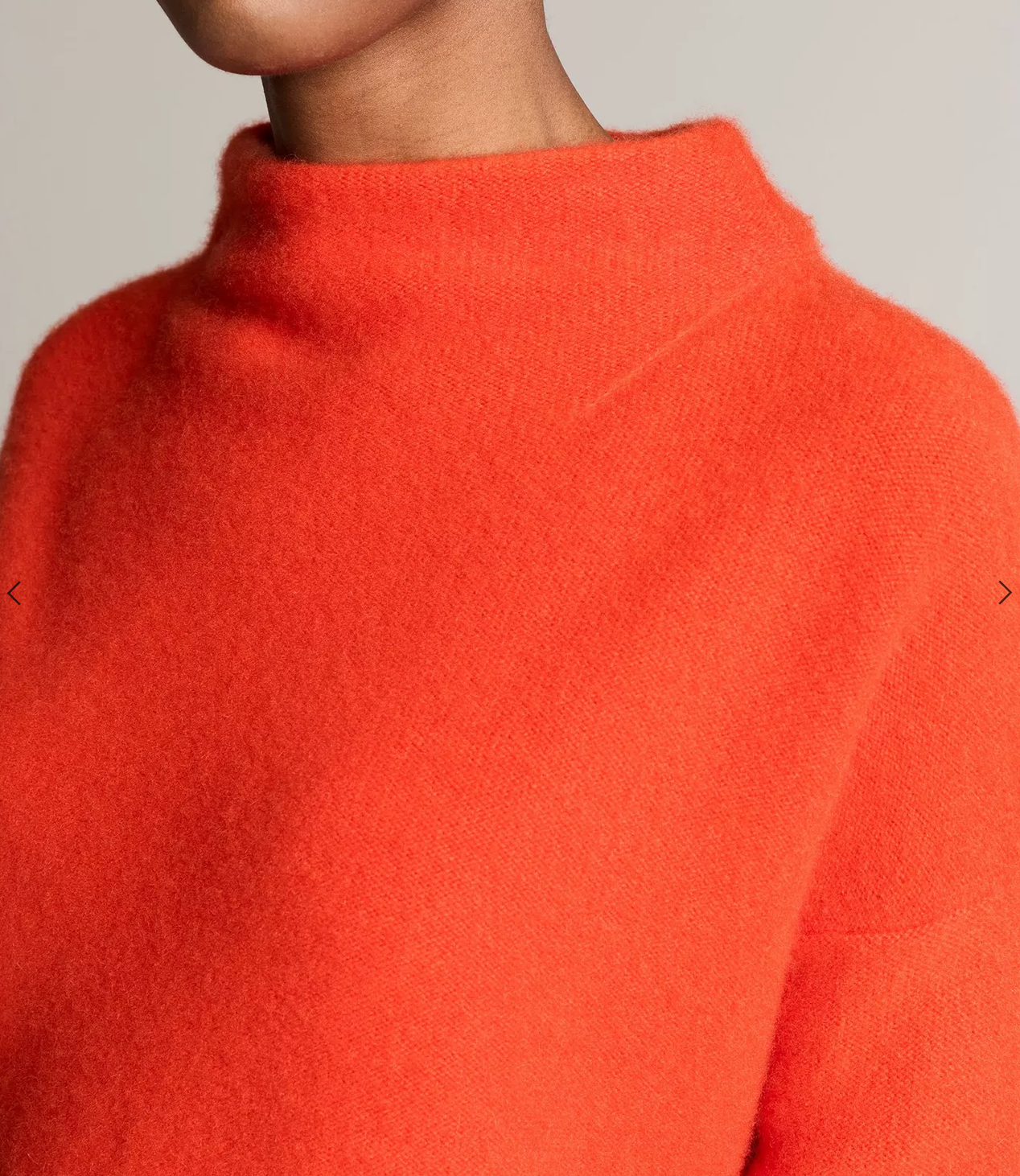 Plush Cashmere Funnel Neck Sweater in Crimson-Sweaters-Vince-Crimson-XS-Mercantile Portland