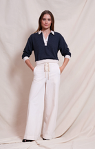 Polo Sweatshirt-Clothing-Sundry-Deep Navy-XS-Mercantile Portland