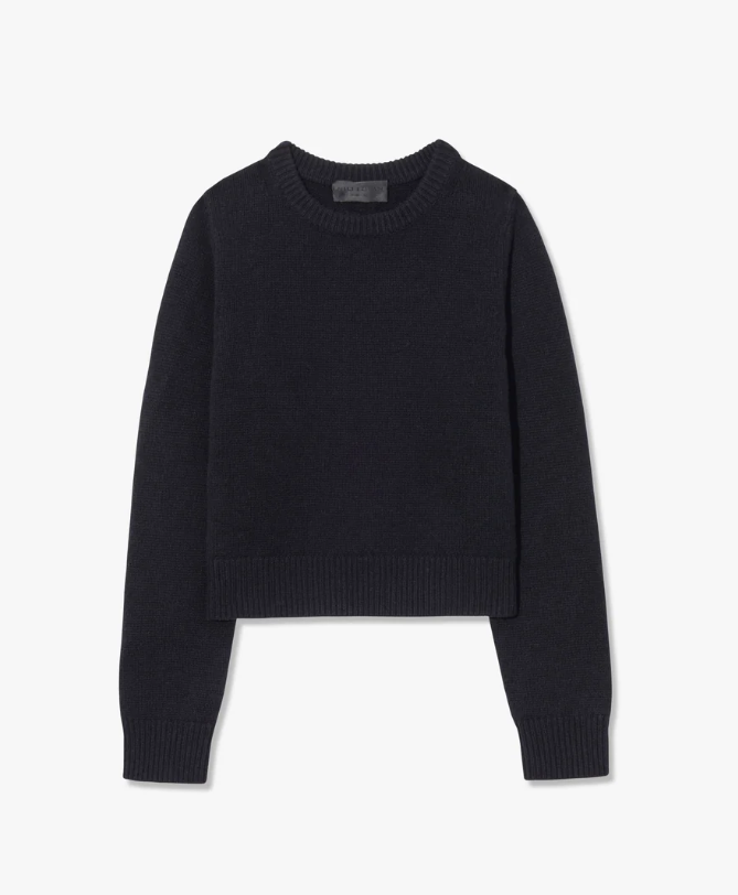 Poppy Cashmere Sweater-Clothing-Nili Lotan-Dark Navy-XS-Mercantile Portland
