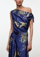 Portia Silk Dress-Dresses-Staud-Tapestry Midnight-2-Mercantile Portland