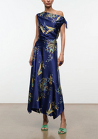 Portia Silk Dress-Dresses-Staud-Tapestry Midnight-2-Mercantile Portland