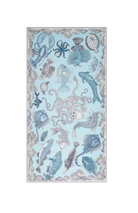 Poseidon Scarf-Accessories-Inoui Editions-Turquoise-OS-Mercantile Portland